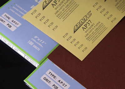 AP37Y 샌딩 종이 노란색